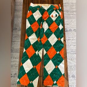 University of Miami gameday pants